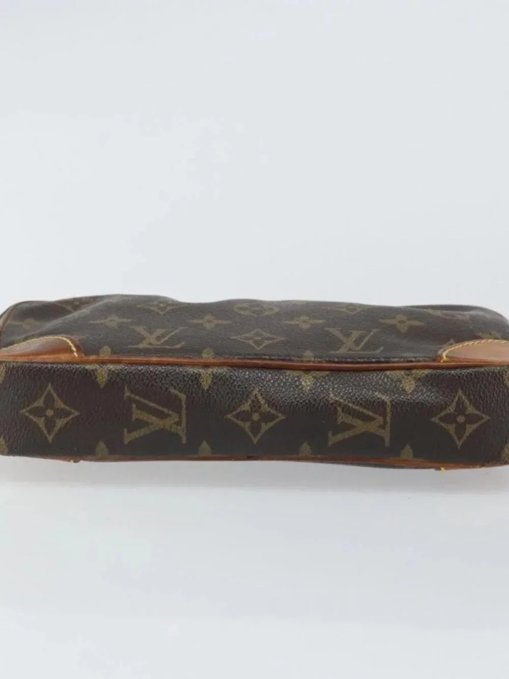 LOUIS VUITTON Monogram Marly Dragonne PM Clutch Bag M51827 LV Auth 166581